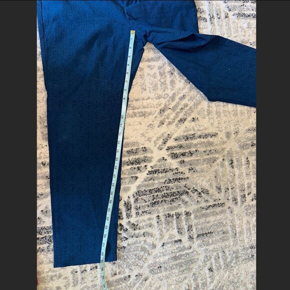 Banana Republic Women's Blue Textured Pants Slacks Size 10 Sloan - Picture 4 of 9